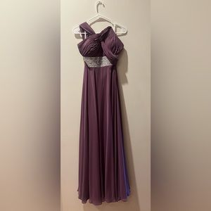 Boubou One-Shoulder Lavender Formal Dress